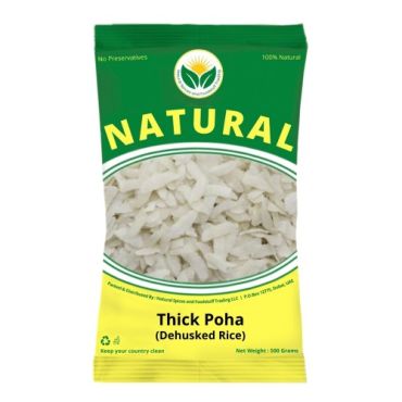 Natural Spices Poha White Thick, 1kg